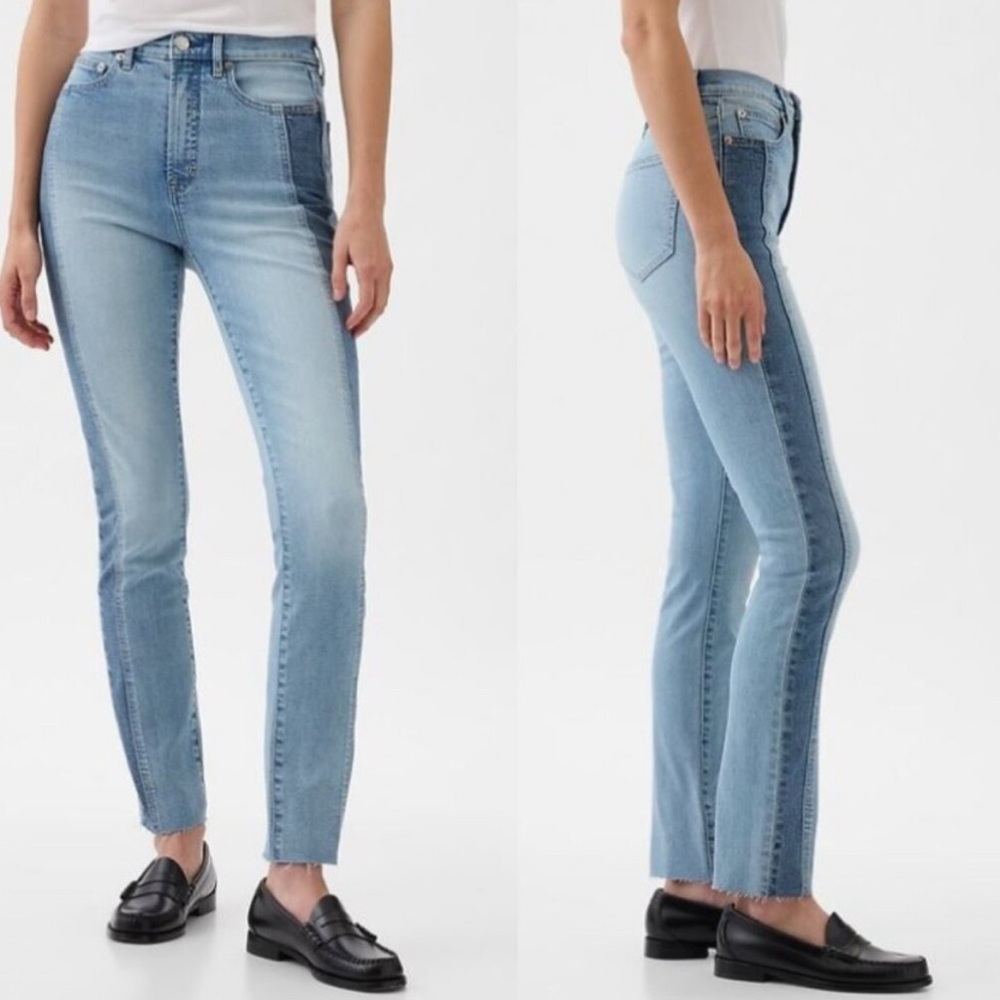 NWOT Gap Vintage Trim High Rise Jeans 4P/27P